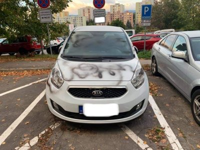 Poškodené vozidlo