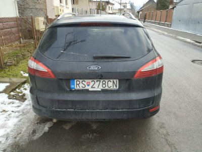 Neprepisane vozidlo RS278CN