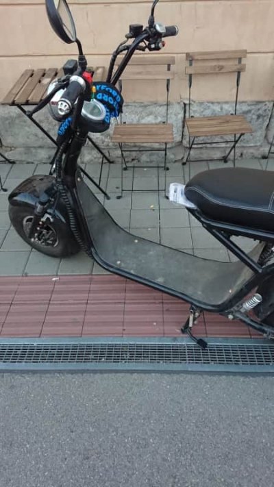 KRÁDEŽ  HARLEY CHOPER( elektrický)