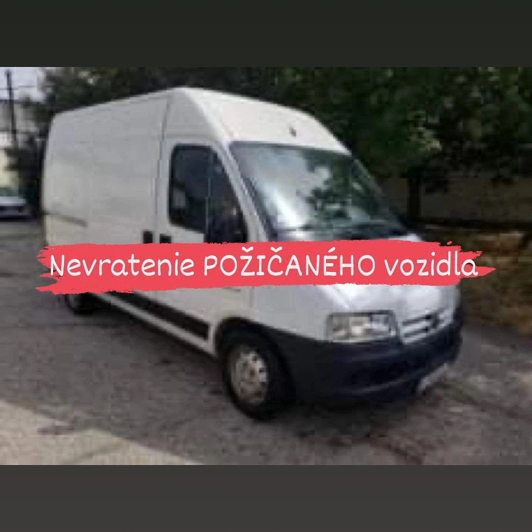 Nevratenie POŽIČANÉHO vozidla ZV727ED