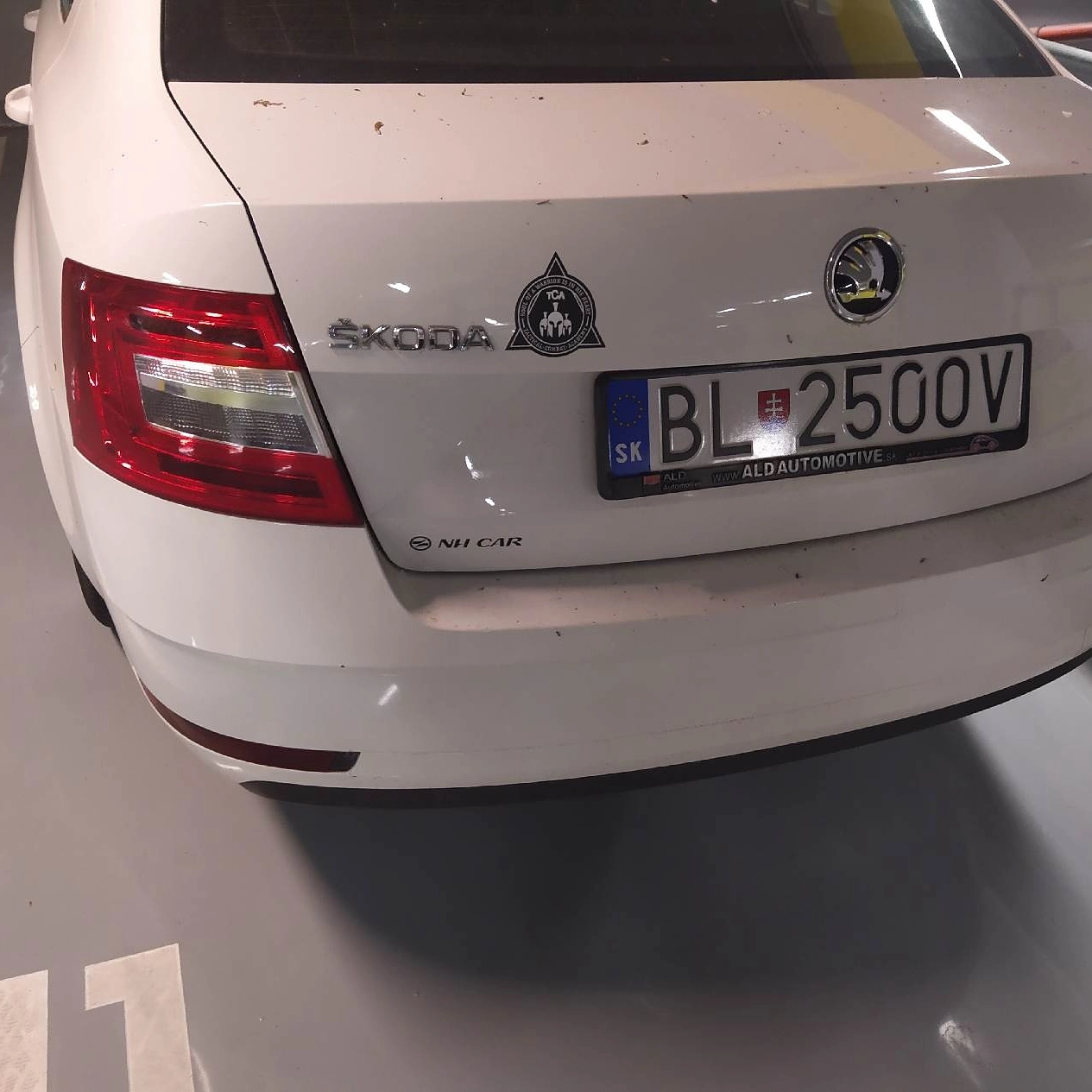 Krádež vozidla BL250OV