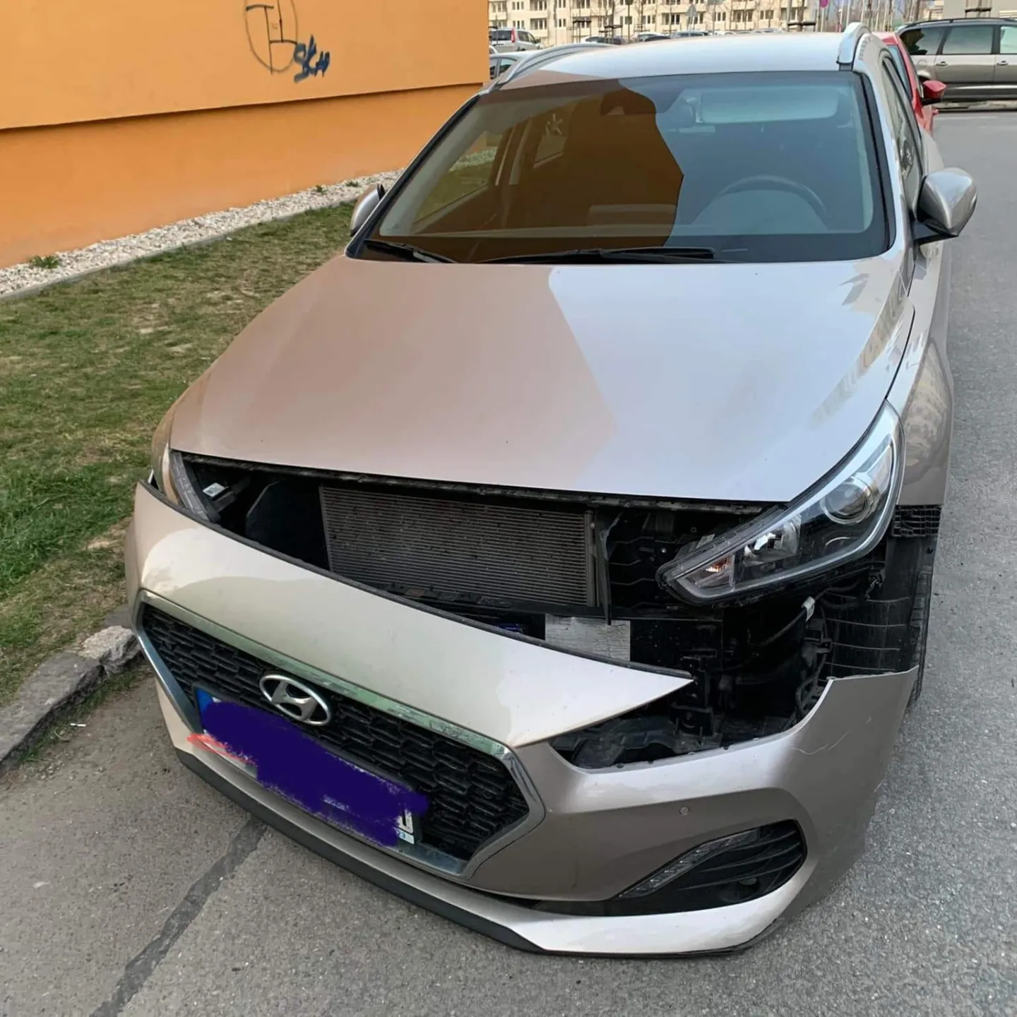 Poškodené vozidlo